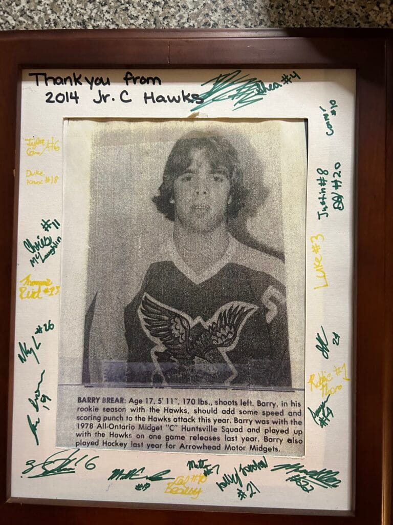 Athlete - Barry Brear