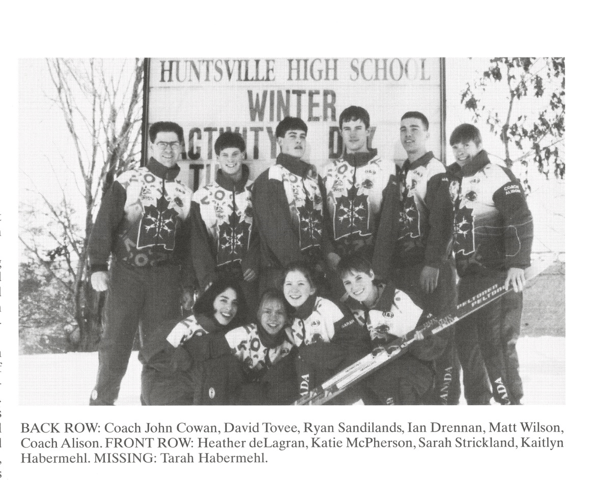 1999 HHS Nordic Ski Team